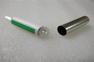 Poding Cylinder Stainless Steel Cell Cases Lithium <strong>Battery</strong> Grooved 18650 Cylinder Cell Case for <strong>18550</strong> Test Cell Materials - Product Image 2