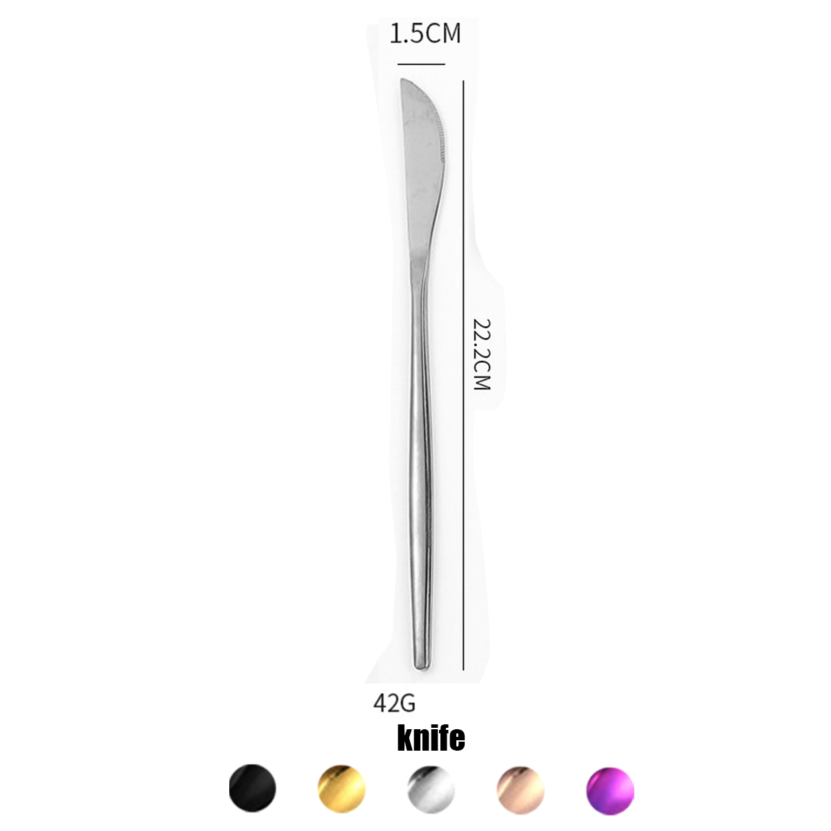 Silver knife