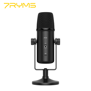 7 Ryms AT20カーディオイドコンデンサーUSBマイクデジタル出力 (コンピューターおよび電話用) - Product Image 1