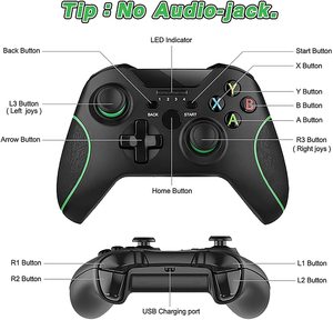 Controlador de juegos inalámbrico de fábrica 2,4g para consola Xbox One para PC para Android Gamepad Joystick para controlador Xbox One - Product Image 6