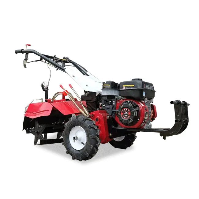 Excavadora rotativa de dos ruedas, Tractor para caminar agrícola, 12hp, 15hp, precio bajo