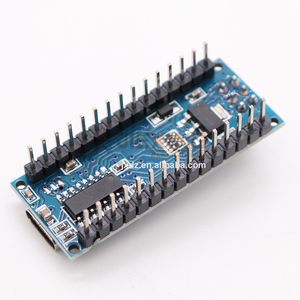 Placa DE DESARROLLO NANO V3.0 CH340 tipo C para módulos ATmega328P de encabezado de Pin soldado Arduino