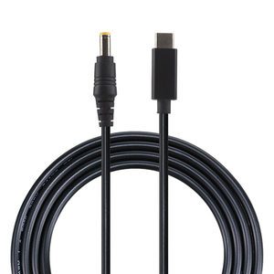 PD充电电缆定制USB 3.1类型C至DC 5521 5525毫米20V 15V 9V 5v数据电缆安卓快速充电器安卓编织物
