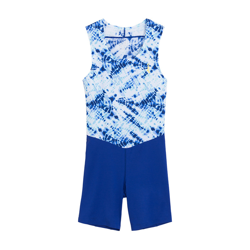 Colorful blue-jdxc-no zipper