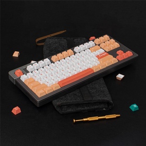 新しいデザインドイツジョージアGMKブロッサムXDAMDAプロファイルピーチクリームフルーツPBT染料サブキーキャップ