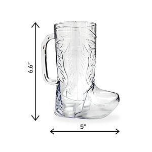 הסיטונאי 17 oz בירה ספל רשמיש קאובוי מכלים כוסות למסיבות של קאובוי