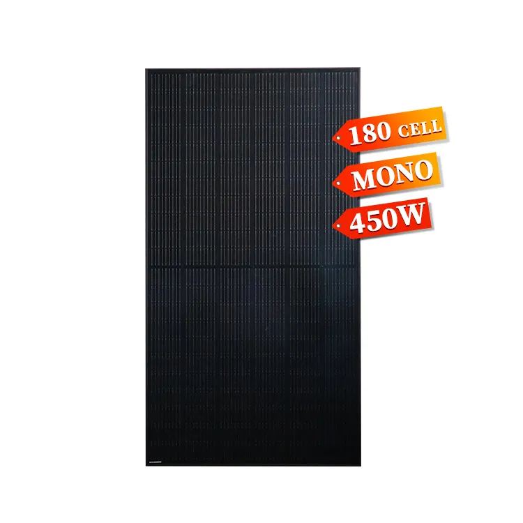 공장 가격 전체 셀 태양 전지 패널 380w 단결정 태양 전지 모노 태양 전지 패널