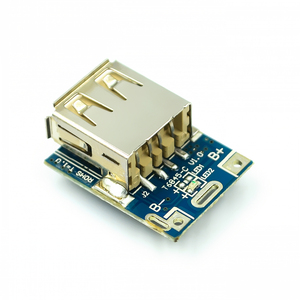 134 n3p 5V Boost Step Up Power Module Lithium LiPo Battery Charging Protection Board Display a LED USB per programma di ricarica fai da te - Product Image 3