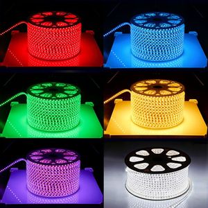 Yüksek gerilim 100 metre Dmx 100 m rulo kısılabilir kolye Ip67 Led şerit ışıkları - Product Image 5