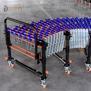 Hot Sale Gravity Skate Wheel Conveyor With Telescopic <strong>Function</strong> for <strong>Loading</strong> Unloading