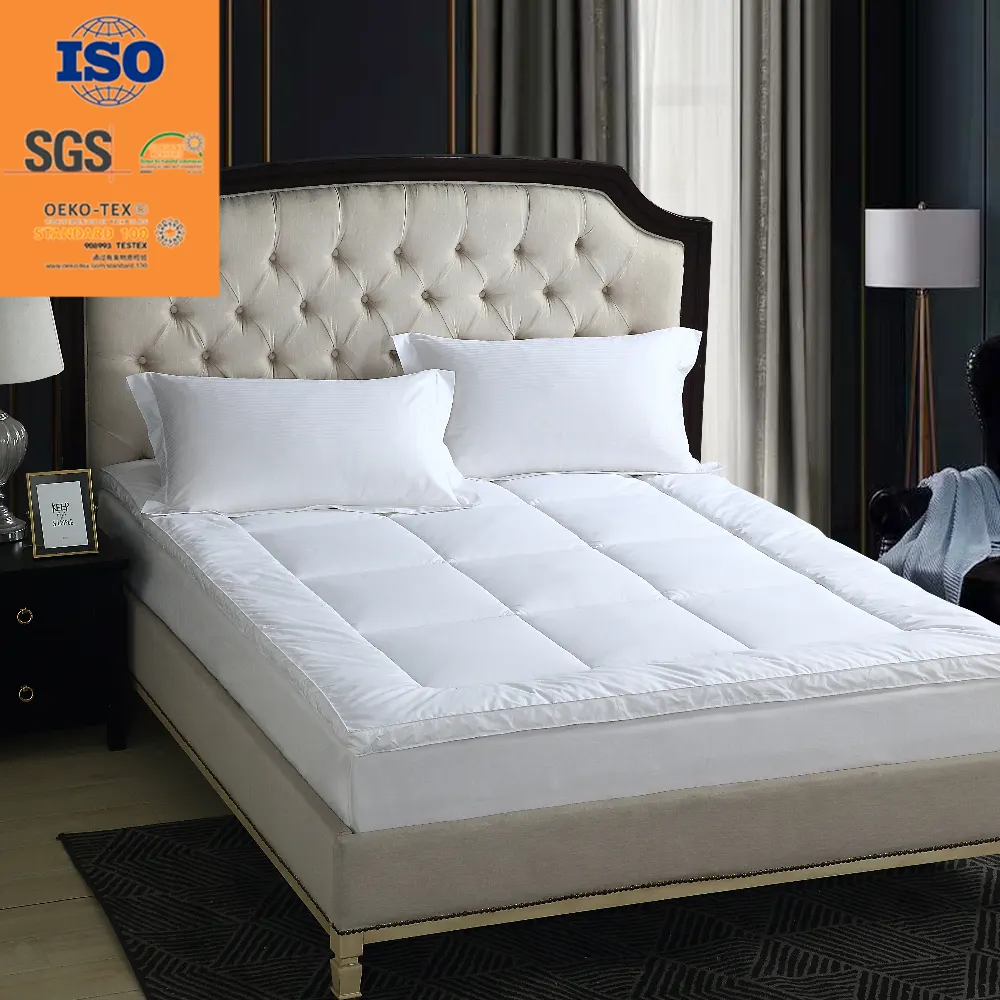 Offre Spéciale housse de matelas pleine taille 100% Polyester coton protecteur de matelas personnalisé hôtel