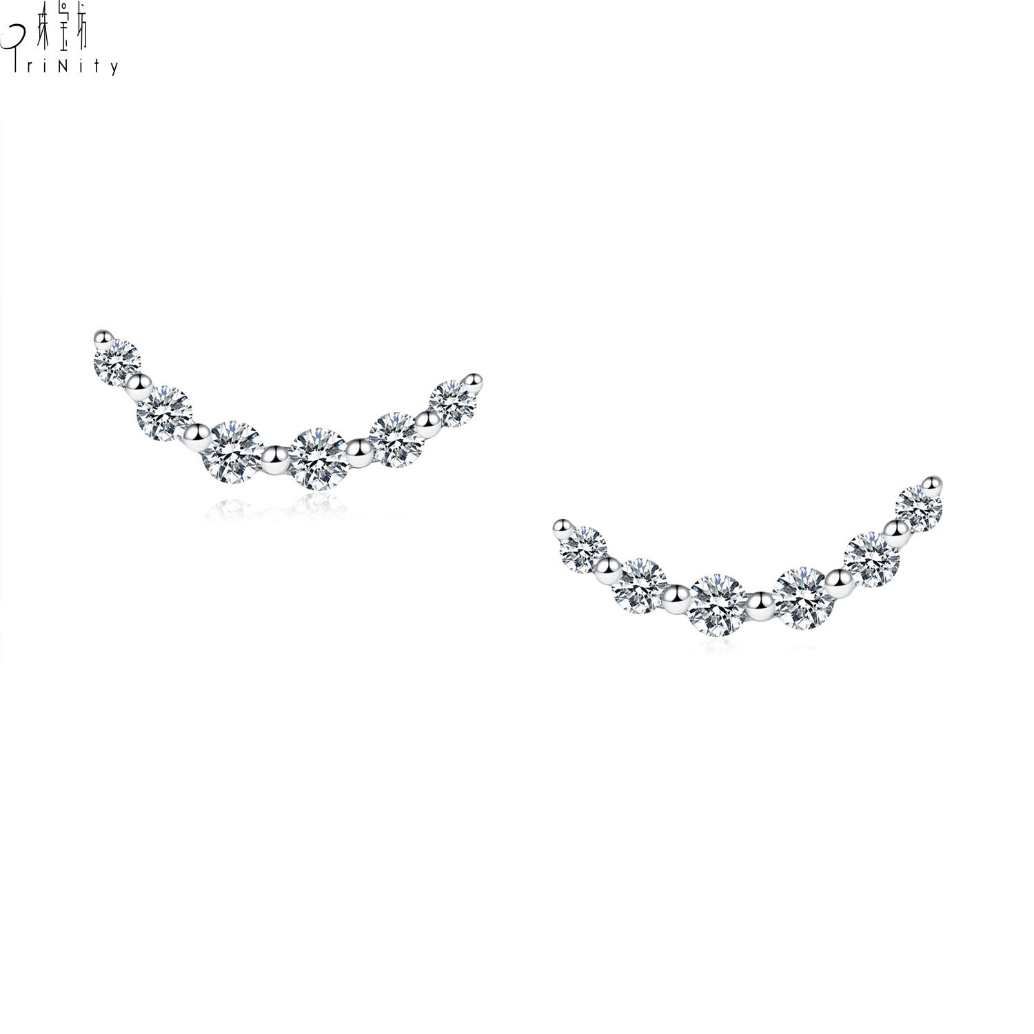 18K White Gold
