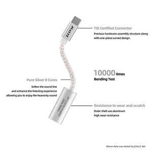 JCALLY JM7 CX31993 Chip Adapter 3.5mm DAC Digital Audio Cable <strong>USB</strong> Type-C for Android Devices - Product Image 5