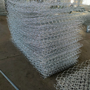 Gabion con rete in PVC con rivestimento in Gabion con filo di ferro zincato resistente e resistente alla ruggine - Product Image 5