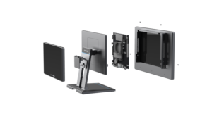 Windows/Android 15,6 дюймов FHD сенсорный экран POS терминал для заказа системы сбора данных терминал