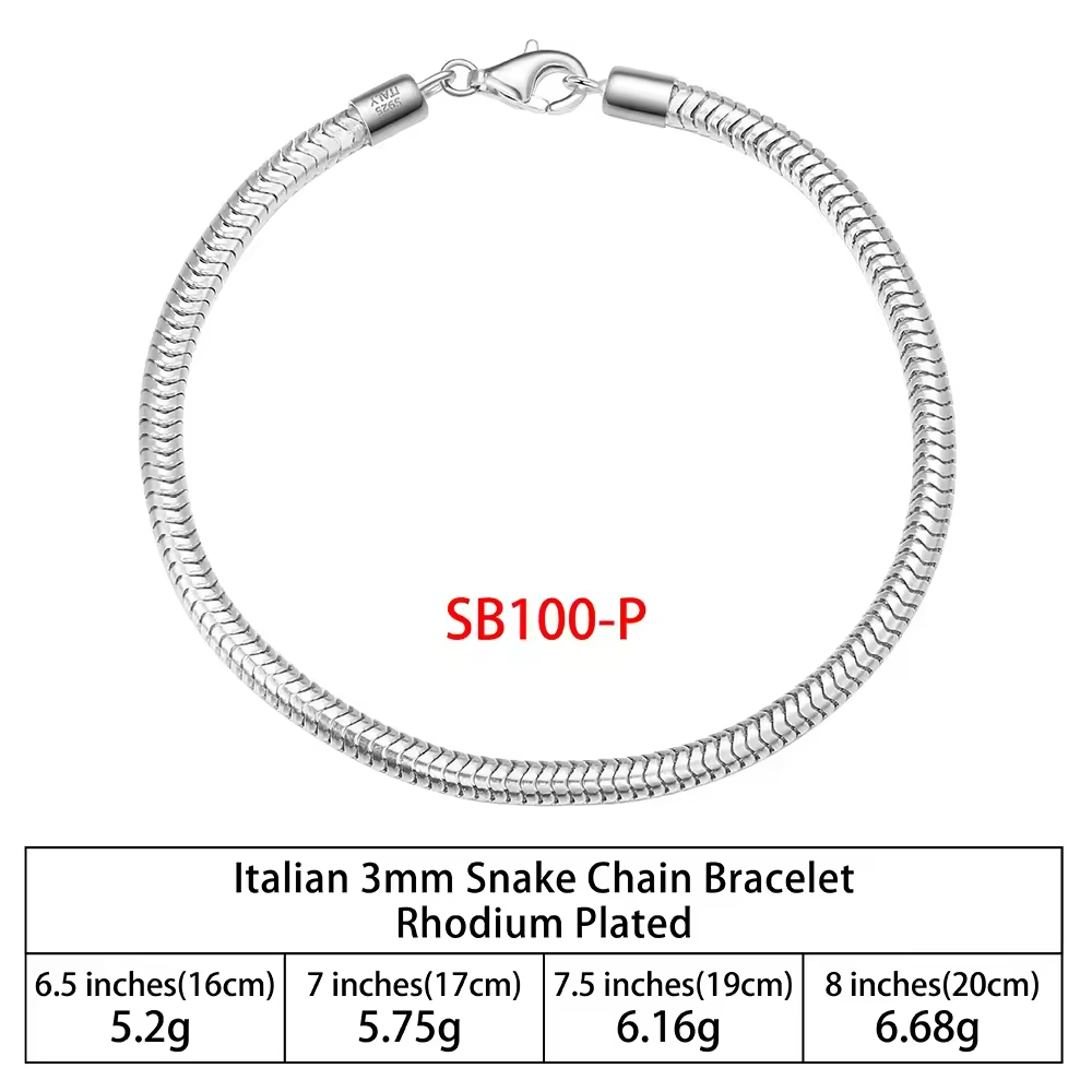 rhodium plated SB100-P