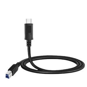 Cable de impresora OTG tipo C a USB B de 3 pies para controlador de DJ, teclado MIDI, escáner de Piano, cable de PVC de nailon