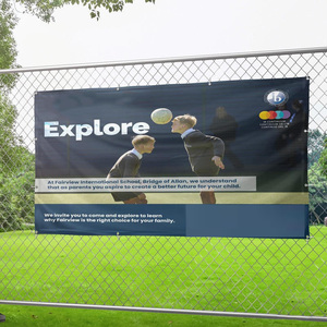 Ngoài trời quảng cáo khuyến mãi kinh doanh không thấm nước PVC tường biểu ngữ tùy chỉnh 13OZ Vinyl biểu ngữ in ấn - Product Image 3