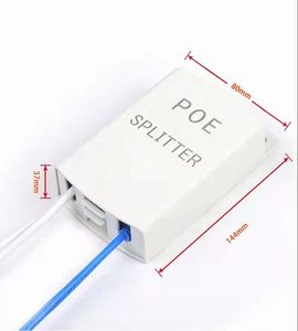 Caja impermeable para exteriores, interruptor separador de Cable de entrada de 48v y 12v, RJ 45 PoE a cámara IP, conmutador de red POE - Product Image 5