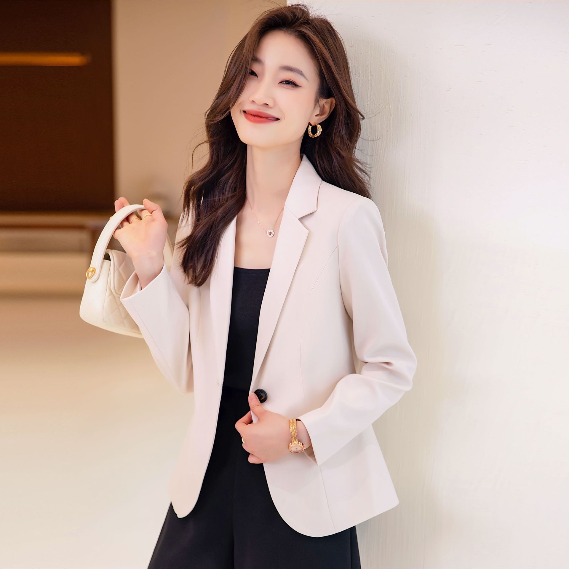 white suit
