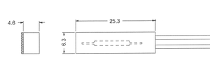 Sensor de proximidad magnético 5C-2506 de alto rendimiento para diversas aplicaciones de detección - Product Image 2