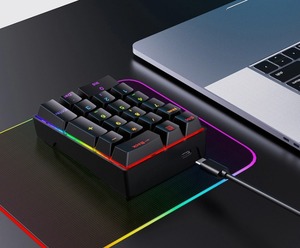 YF20 20-Key Wired USB Type-c Ergonomic RGB Mini Mechanical <strong>Numeric</strong> <strong>Keyboard</strong> <strong>for</strong> Office <strong>Computer</strong> Gaming &amp; Business in Stock! - Product Image 6