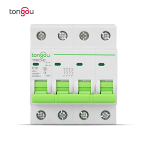 TONGOU TOMC3-63 AC CカーブMCB電気ミニ回路ブレーカーオーバーロードプロテクター - Product Image 6