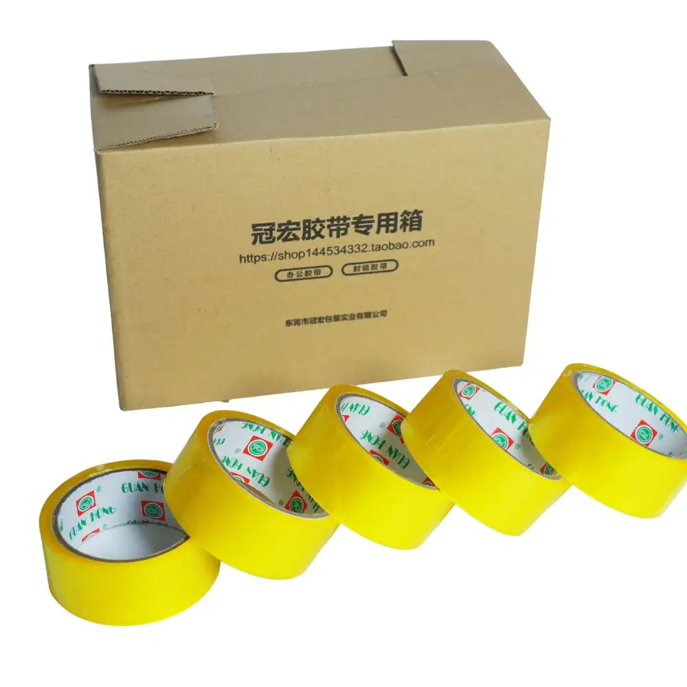 Adhesive Manufacturers Wholesale Price Bopp Packing Tape Clear