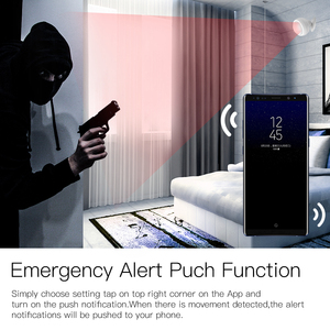 <strong>PIR</strong> Human <strong>Motion</strong> <strong>Sensor</strong> Tuya Wifi Human Body Detector Wireless Remote Control Alarm System Smartlife Alexa Home Automation - Product Image 3