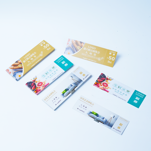 Cupones de papel de cartón impresos personalizados con servicio de impresión de cupones de facturas de código QR para minoristas y restaurantes - Product Image 2