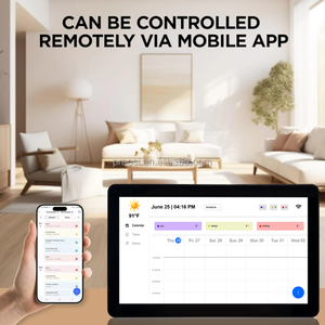 Ưu 15.6 "Wifi thông minh kỹ thuật số lịch trình bữa ăn biểu đồ nhiệm vụ FHD màn hình cảm ứng nhà tương tác Bầu Cử Lịch Tường bàn - Product Image 4
