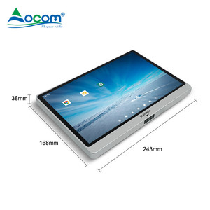 Comprobador de precios del sistema Android Windows de 10 pulgadas con escáner de código de barras 2D para uso en tienda - Product Image 1