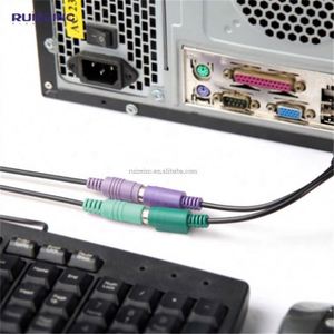 LBT热卖20厘米PS/2母对USB 2.0公线转换器适配器有源PS2电缆，用于鼠标、键盘、条形码扫描仪 - Product Image 6