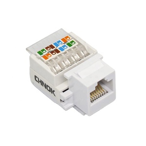 Cat5e &amp; Cat6 Ethernet <strong>Network</strong> Modular Keystone Jack UTP Rj45 Connector Coupler Product - Product Image 1