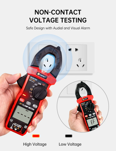 XEAST XE-2610C True RMS цифровой зажимной измеритель переменного/постоянного тока Inrush NCV температурная Емкость OEM настраиваемая поддержка непрерывности - Product Image 3