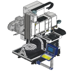EUMASPINNER DU500 5 eksenli yüksek hızlı evrensel dikey işleme merkezi B/C eksenleri Siemens sistemi 2D/3D parça işleme - Product Image 4