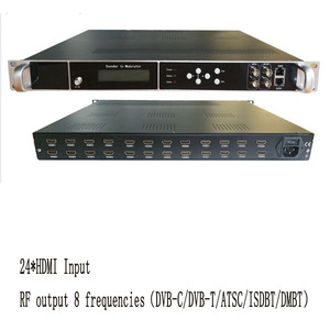 Modulo Encoder Headend digitale a 24 porte H264 HD a DVB-C dvb-t ISDBT ATSC modulatore RF modulatore Encoder HD - Product Image 2