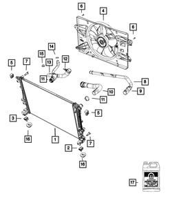 OEM mới 2014 2018 Cherokee 200 thấp hơn cách điện pin 68225124ab 68225124aa 53395384 68225124 - Product Image 6