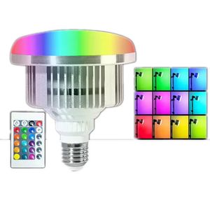 E27 LED mantar RGB ampul lamba fotoğrafçılık güzellik Video Online canlı akışı için ayarlanabilir parlaklık uzaktan kumanda - Product Image 1