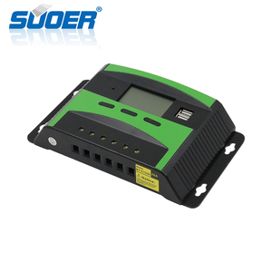 Suoer akıllı güneş paneli sistemi 12V 24V 30A manuel pwm solar şarj regülatörü - Product Image 2