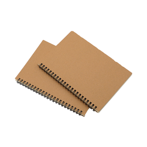 Taccuini per appunti con copertina morbida per Journal in carta Kraft alla rinfusa con rilegatura a spirale per disegnare SketchBook da disegno - Product Image 1