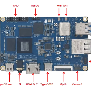 Rockchip RK3588S 8 Core pcb assembly 8K Video <strong>Decoding</strong> Open Source Board Mini PC Android12 Debian11 PI5 Single Board <strong>Computer</strong>