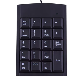 Mini teclado USB Adaptador de teclado numérico con cable USB 19 teclas para PC portátil - Product Image 5