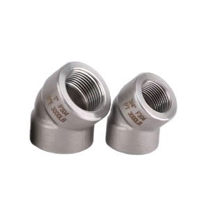 Lớn Cổ Phiếu Sẵn Sàng 1/8 "-4" Thép Không Gỉ Khuỷu Tay Ống 45 Độ Nội Bộ <span class=keywords><strong>Threaded</strong></span> Khuỷu Tay - Product Image 4