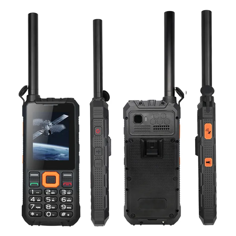 Telefono satellitare professionale ricevitore satellitare GPS Walkie talkie cellulare IP68 robusto smartphone impermeabile