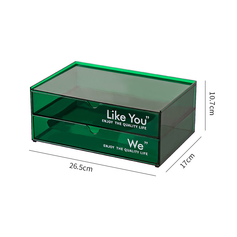 6375 Large Two-Layer Green