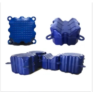 HDPE 50*50 * 40cmキューブプラスチックモジュラーポンツーンジェットスキーフローティングドックプラットフォーム - Product Image 6