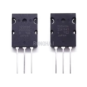 2SC5200スルーホールIGBT ICトライアックBJTトランジスタ、コンポーネントアプリケーション用の最大コレクターエミッターブレークダウン電圧600V