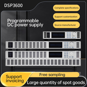 אספקת חשמל גבוהה לתכנות dc חשמל מתכווננת 12kw-cv/cc/cp מצב מתח גבוה & פלט נוכחי עבור חימום/מעבדה/תעשייתי