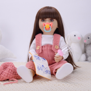 具有音乐故事幼儿教育功能的新生婴儿娃娃软材料说话仿真逼真的婴儿娃娃